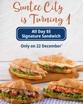$5 Signature Sandwiches at Delifance (Suntec City)