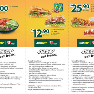 Subway deals footlong price