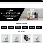 50% off Sitewide Plus Limited Edition Gifts When You Spend Over $135 at MyProtein