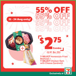 7-Eleven Singapore National Day Month Combo Deal at 55% off