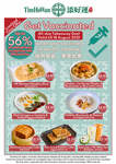 Up to 56% off: Wonton Noodles $3.80 (U.P. $5.80), Pork Congee w/ Century & Salted Eggs $3.30 + More for Vaccinated @ Tim Ho Wan