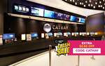 Cathay Cineplexes Movie Ticket for $8.80 (U.P. $14.50) at Fave
