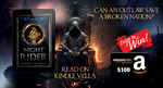 Win a $100 Amazon Gift Card - Night Rider, A Kindle Vella Story Giveaway