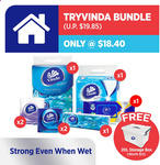 Free 20L Storage Box Vinda Tissue Bundle $16.90 + $1.99 Delivery @ Vinda Official Store Via Qoo10