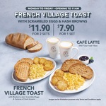 2x Weekday Breakfast Setes for $11.90 at The Coffee Bean & Tea Leaf