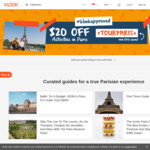 $20 off ($250 Min Spend) Paris Activities at Klook