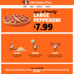 15% off ($20 Min Spend) at Little Caesars Pizza [SAFRA Members, Phone Orders Only]
