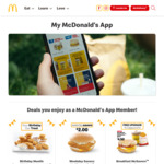 2 Shakes for $3 at McDonald's via App