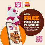 Sepend $30 at Burger King via foodpanda, Get a Pau-Pau Plushie