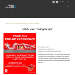 Free Gifts at Coca Cola Popup (Wisma Atria)