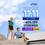 Up to 40% off Storewide + Extra 15% off Full Price at ASICS
