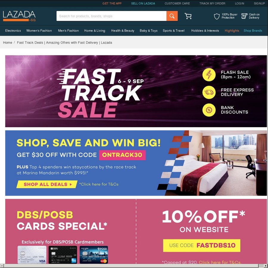  Lazada Free  Express Delivery 15 30 off 100 200 Min 