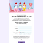 Free 3pc Sundae Collection Fragrance Samples from Ann Sui Popup (Tangs Vivocity)