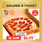Little Caesars Large Pepperoni/Cheese Pizza $6.99 Via Qoo10