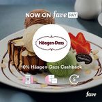 10% Cashback at Häagen-Dazs with FavePay Payments via Fave App (previously Groupon)