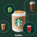 $3.50 Starbucks beverages with KaiKai
