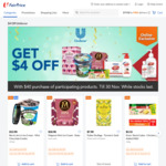 $4 off ($40 Min Spend) on Participating Unilever Products at FairPrice On