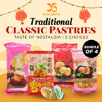 Bundle of 4 Traditional Pastries $8.80 + $1.99 Delivery @ Yong Sheng Singapore via Qoo10