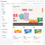 Free Towel Gift Set with $15 Min SPend on Participating Marigold Products at FairPrice On