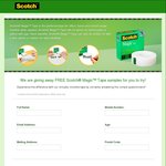 Sample of Scotch Magic Tape from 3M - Free
