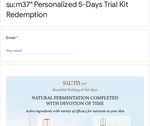 Free Personalized 5-Days Trial Kit from su:m37° (Collect In-Store)