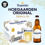 24 Bottles Hoegaarden White Beer 330ml $48.90 + $1.99 Delivery @ Alcohol King Via Qoo10