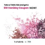 Take a TADA Ride, Get a Bonus $10 (No Min Spend) Vaniday Voucher