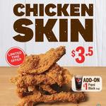 Chicken Skin for $3.50 at KFC (Selected Stores Only)