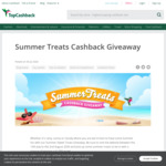 Win Cash Prizes Instantly (£0.10 to £100) + £1,000 Prize Draw from TopCashBack UK