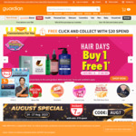 $7 off Sitewide ($70 Min Spend) at Guardian
