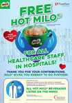 Free Milo for Healthcare Workers @ FoodFare (4 - 17 March)